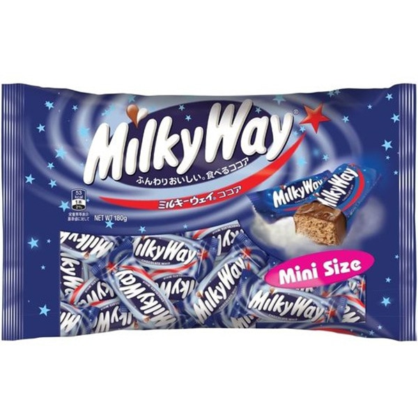 ファッジクリームをふんだんに使用 Mars（マース）ミルキーウェイ ミニズ（180g）