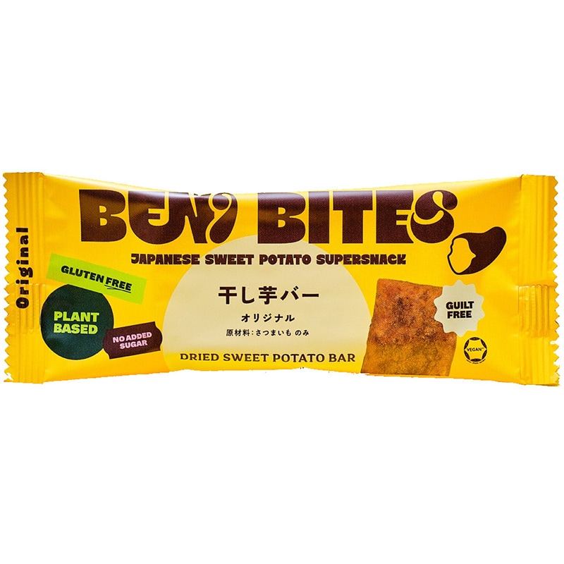 【グルテンフリー】「べにはるか」使用の焼き芋バー BENI BITES（ベニバイツ）干し芋バー オリジナル（52g）