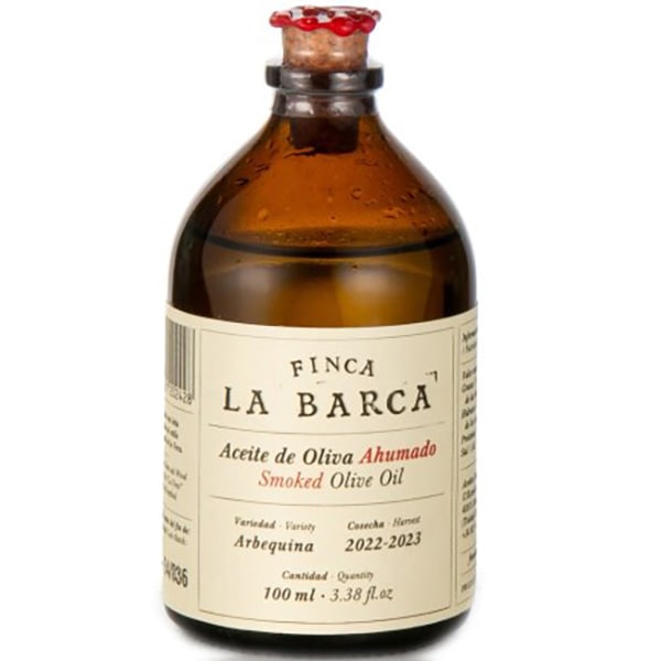 稀少な燻製オリーブオイル NETASA FINCA LA BRACA（フィンカ・ラ・バルカ）燻製オリーブオイル（100ml）