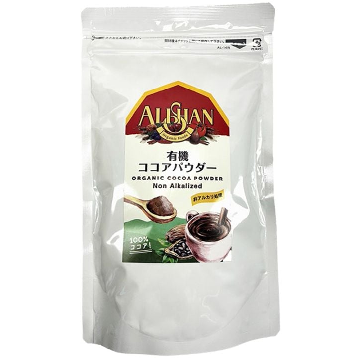【オーガニック】フルーティーで軽い味わい ALISHAN（アリサン）有機ココアパウダー（150g）