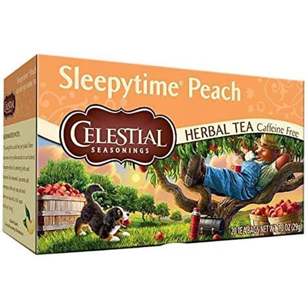 アメリカNo.1のマーケットシェア CELESTIAL SEASONINGS（セレッシャル シーズニング）スリーピータイム ピーチ（20TB）