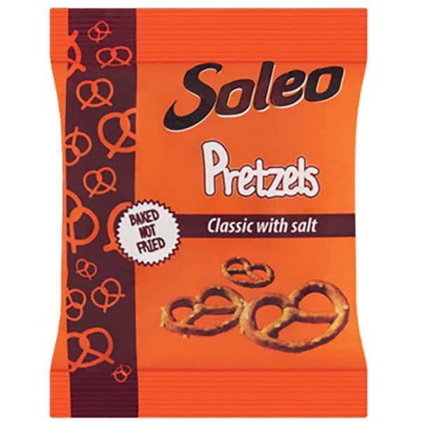 クセになるクラシックな美味しさ Soleo（ソレオ）プレッツェル（35g）