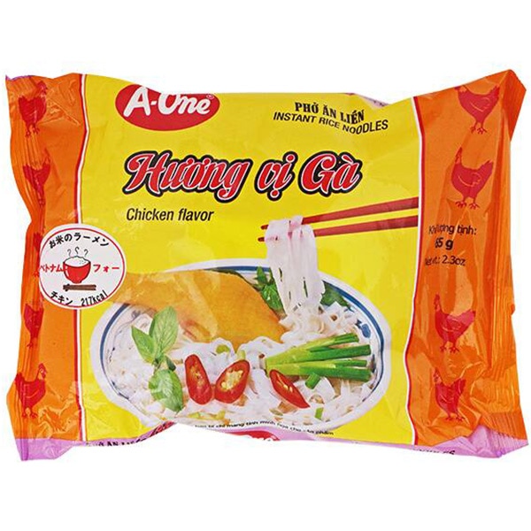 やさしい味わい A-One インスタントフォー チキン味（65g）