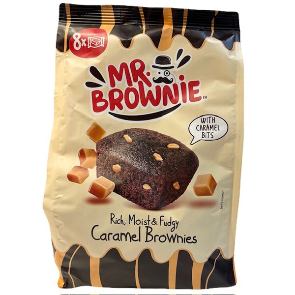 しっとりとした口当たり MR.BROWNIE（ミスターブラウニー）キャラメルブラウニー（8個）