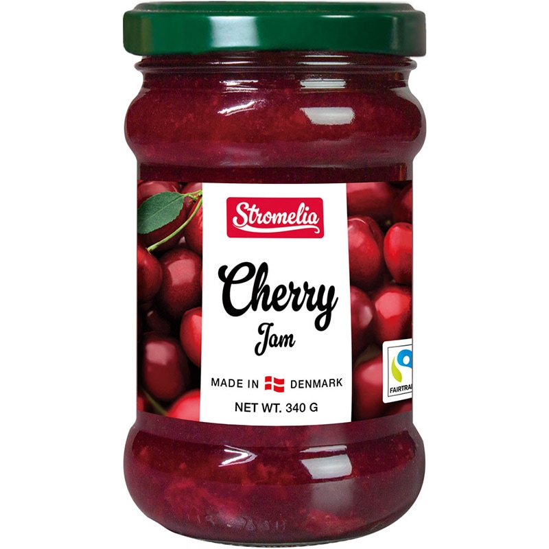 やさしい味わい Stromelia（ストロメリア）チェリージャム（340g）