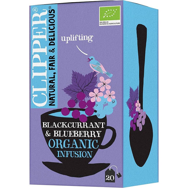 【オーガニック】特別なオーガニック茶葉を使用 CLIPPER（クリッパー）オーガニック ブラックカラント＆ブルーベリー（20TB）