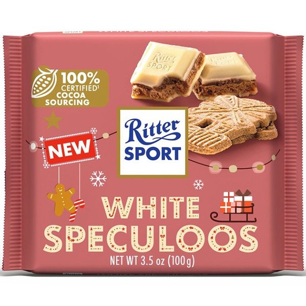 正方形のチョコレート Ritter SPORT（リッタースポーツ）ホワイト
