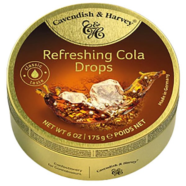 プレミアムなキャンディー Cavendish＆Harvey（カベンディッシュ＆ハーベイ）コーラ（175g）