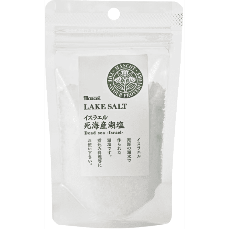 煮込み料理に最適 mascot（マスコット）イスラエル死海産湖塩（100g）