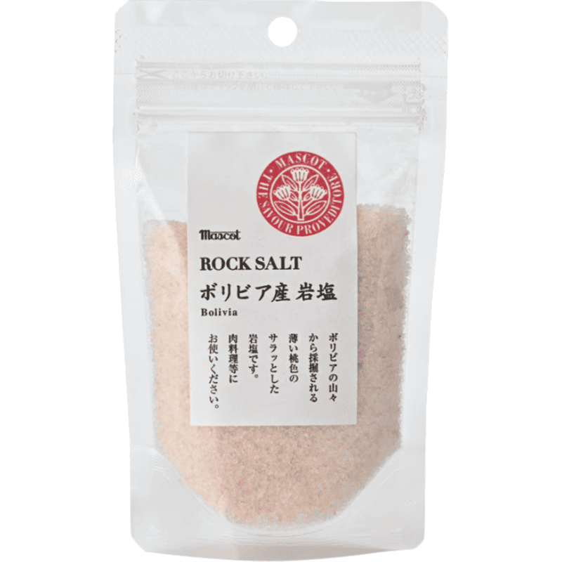 肉料理に最適 mascot（マスコット）ボリビア産岩塩（100g）