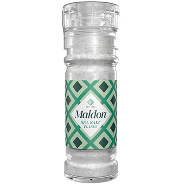 塩の芸術品 Maldon（マルドン）シーソルト グラインダー入り（55g）