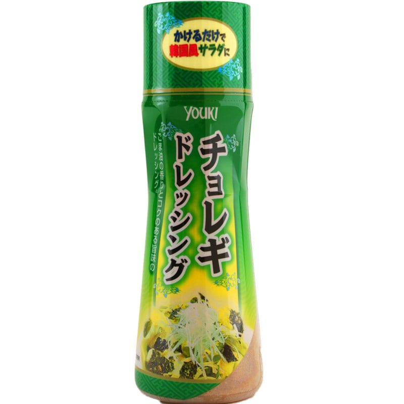 かけるだけで韓国風サラダに YOUKI（ユウキ）チョレギドレッシング（195ml）