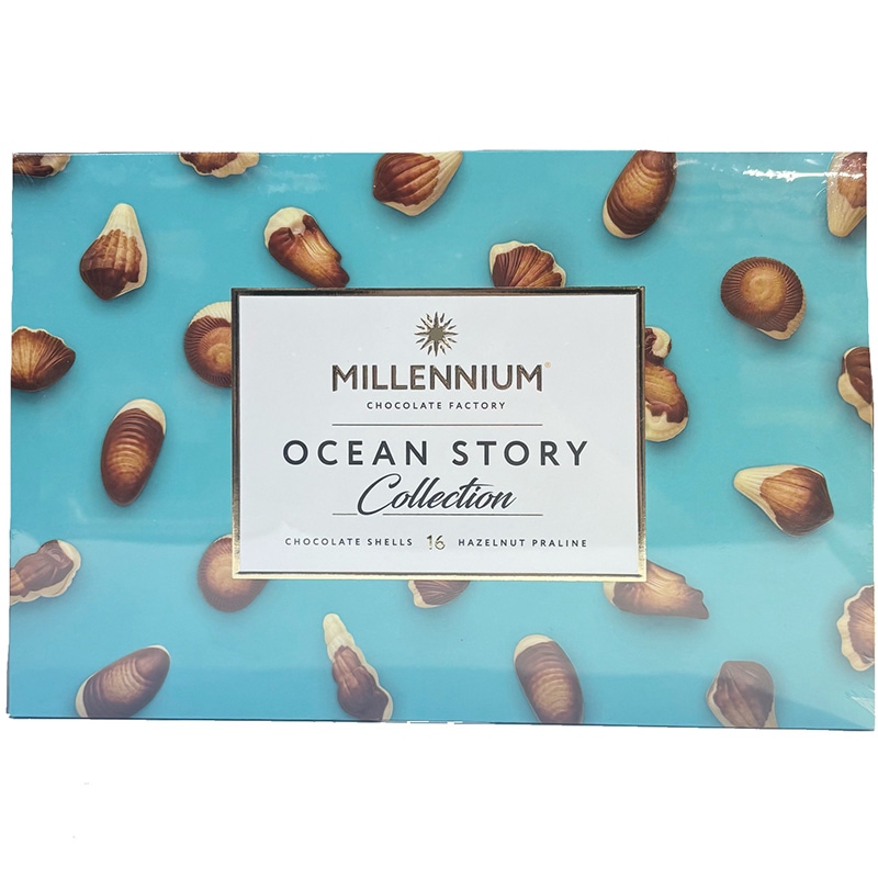 キュートなチョコレートの詰め合わせ MILLENNIUM CHOCOLATE FACTORY（ミレニアム チョコレート ファクトリー）オーシャンストーリーBOX（170g）
