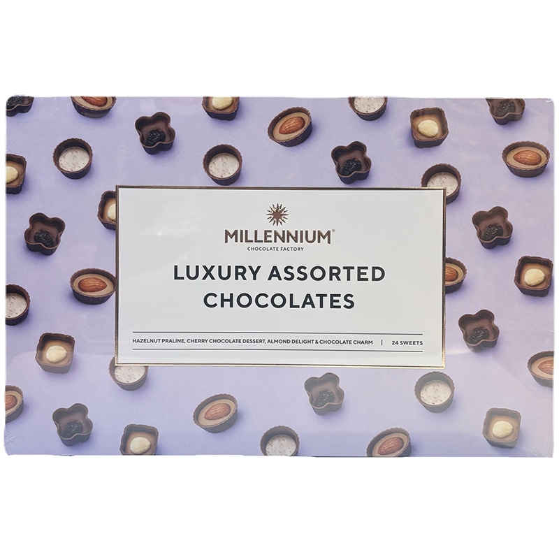 バラエティー豊かなチョコレートの詰め合わせ MILLENNIUM CHOCOLATE FACTORY（ミレニアム チョコレート ファクトリー）ラグジュアリーアソート（220g）
