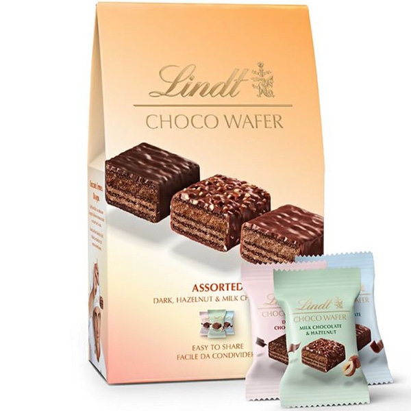 8層のご褒美ショコラ Lindt（リンツ）チョコウエハー アソート（138g）