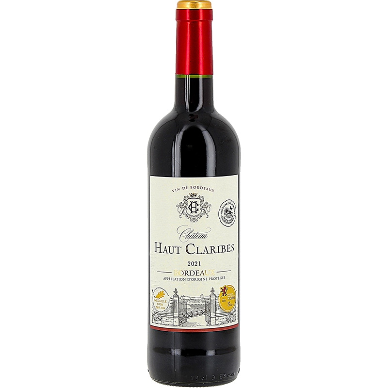 【5/30（土）～ ￥1,078】【SALE！】フレッシュで凝縮した味わい CHATEAU HAUT CLARIBES（シャトー オー クラリヴ）（750ml）