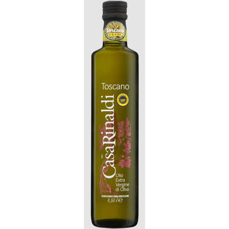 フルーティーな味わい Casa Rinaldi（カーサ リナルディ）EXVオリーブオイル DOP承認 トスカーノ（500ml）