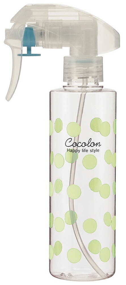 除菌スプレーとしても使えるスプレーボトルココロン グリーン//除菌材