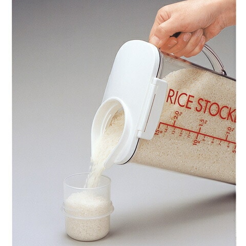 米保管庫　ライスストッカー ライスストッカー[2.5kg]○グリーン○//冷蔵庫保存 お米保存 米びつ