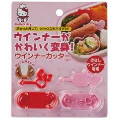 スケーター キャラクターウインナーカッター〔ハローキティ