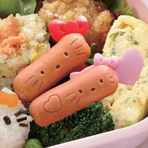 スケーター キャラクターウインナーカッター〔ハローキティ
