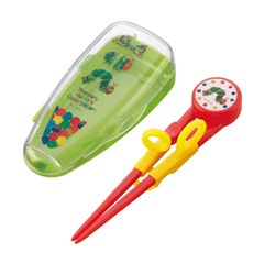 はらぺこNo.15No.23 デラックストレーニング箸 右利き用 はらぺこあおむし