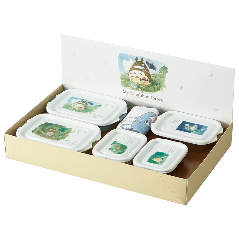 トトロ 2個セット 2000円ギフトセットフードコンテナ〔大2コ・中1コ・小2コ