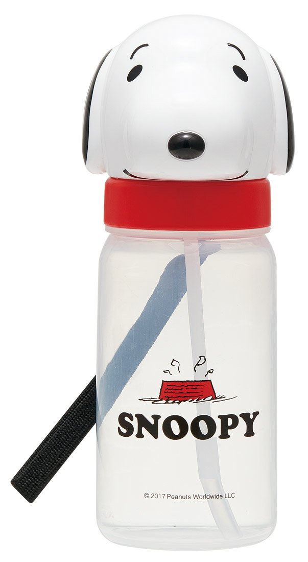 ダイカットストローボトル 350ml スヌーピー／PBS3STD_4973307386831