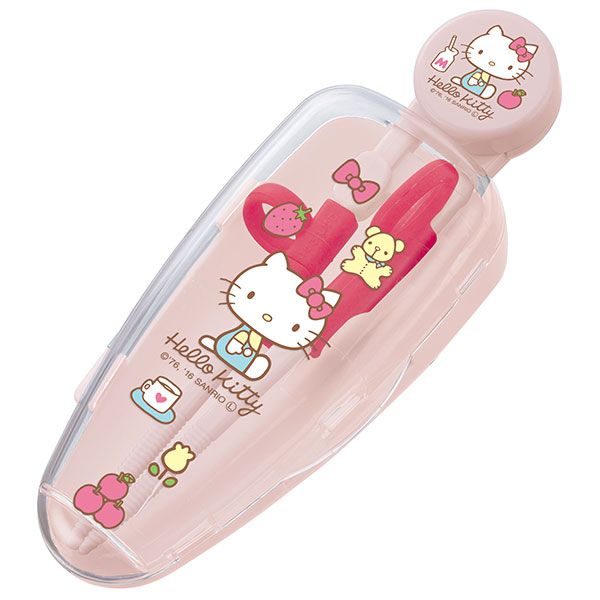 箸  キティちゃん 2歳ごろ〜就学前】エジソンのお箸®Ⅰケース付 ハロー