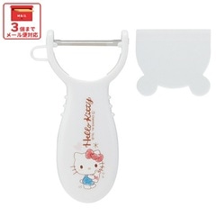 ハローキティ キッチン ピーラー 皮向き器 レトロ レア 他３点 まとめ売り ⑤ メール便対象品】 こども用 ピーラー ハローキティ 皮むき 皮剥き 皮