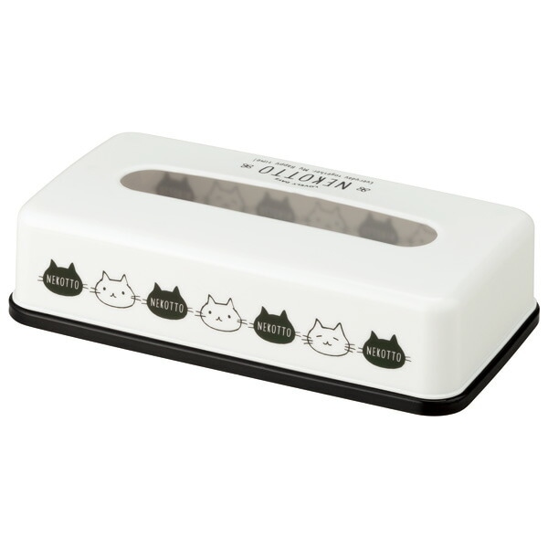 ティッシュストッカー1段 ねこっと／TSST0_4973307501630
