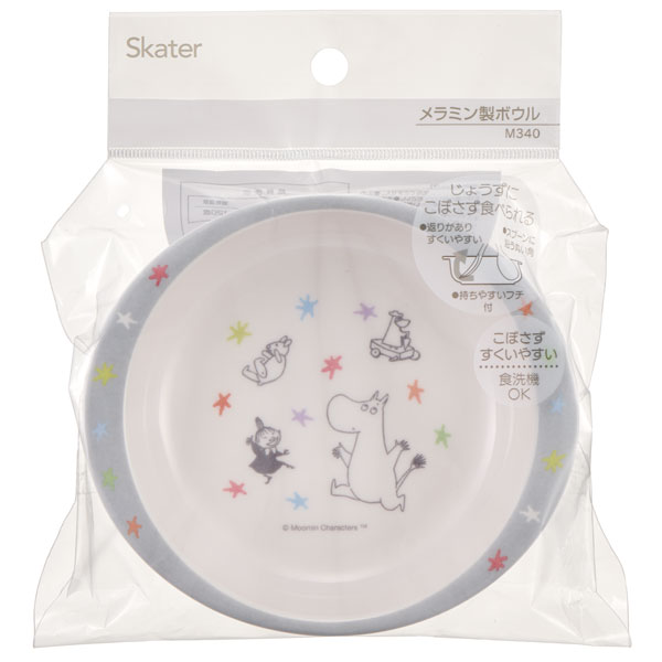 スケーター ○ムーミン 星○メラミン製ボウル//メラミン食器 小鉢 お椀