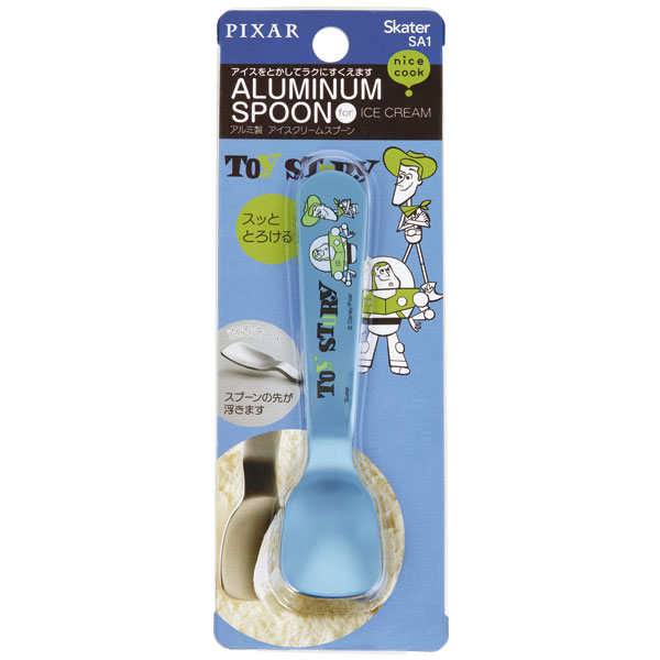 メール便対象品】 アイスクリームスプーン 溶ける アルミ製 スプーン