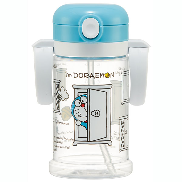 【mamomamo】 2WAYストローマグ 370ml ドラえもん／KSHW2N_4973307541667