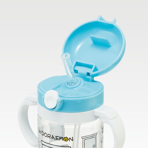 【mamomamo】 2WAYストローマグ 370ml ドラえもん／KSHW2N_4973307541667