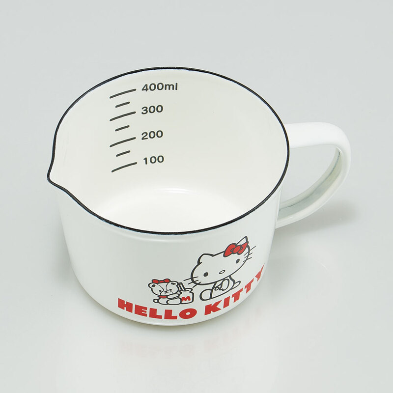 メジャーカップ ホーロー 450ml 計量カップ おしゃれ 可愛い