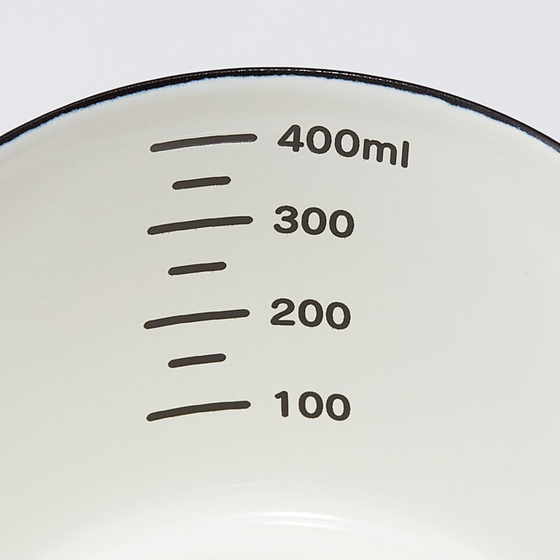 メジャーカップ ホーロー 450ml 計量カップ おしゃれ 可愛い