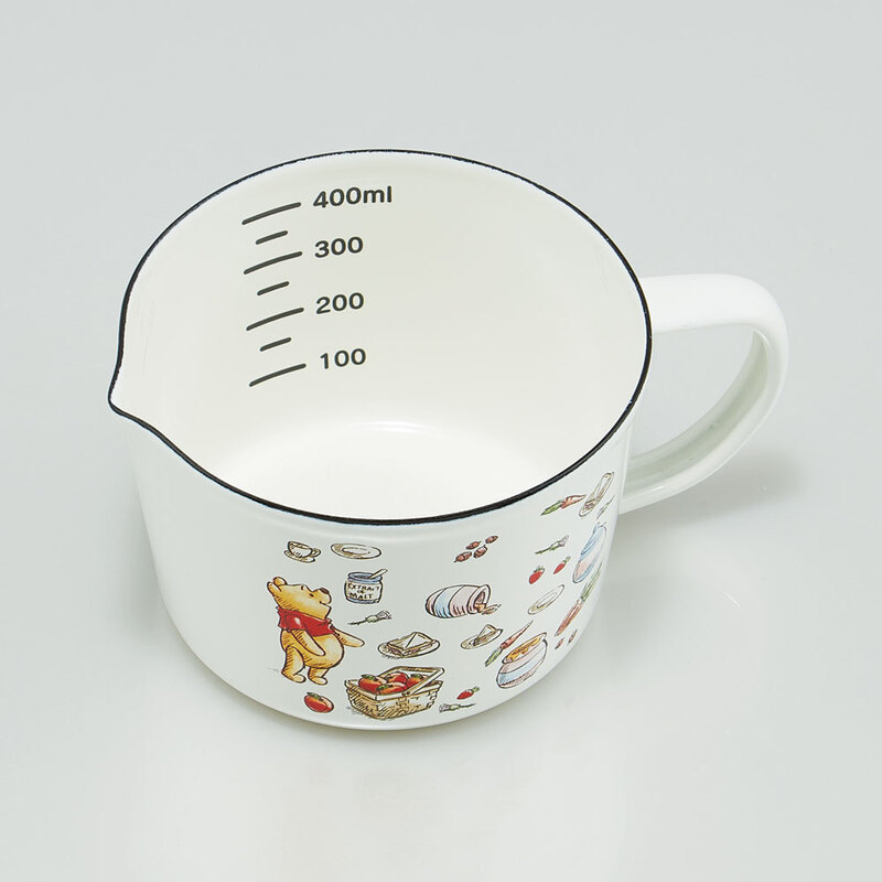 メジャーカップ ホーロー 450ml 計量カップ おしゃれ 可愛い