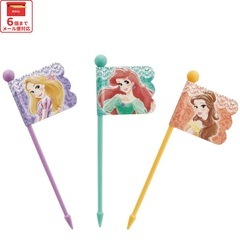 メール便対象品】 ランチ ピックス 9本入 [3柄×3本入] プリンセス 22