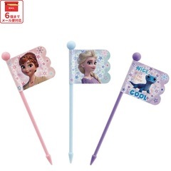 メール便対象品】 ランチ ピックス 9本入 [3柄×3本入] アナと雪の女王