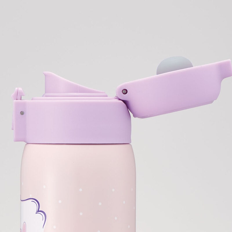 スケーター　ワンタッチマグボトル 水筒　マイメロ クロミ ドラえもん プーさん ワンタッチステンレスボトル 350ml クロミ カワイイ