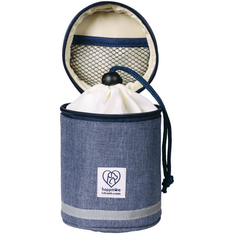 マナー 袋 収納 ケース ネイビー ペット お散歩 バッグ 紺 PTMG1