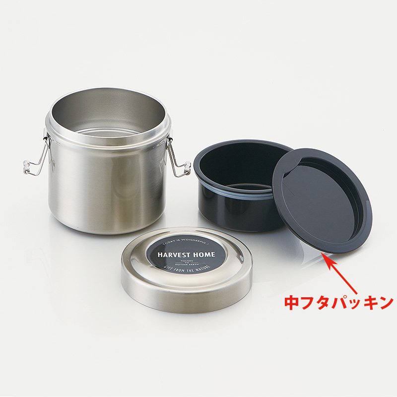 レア 美空ひばり 箱 メール便対応 STLB2 中フタパッキン 真空ステンレスランチ