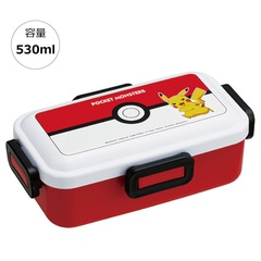 おかずがつぶれにくい 抗菌ふわっと弁当箱 1段/530ml モンスターボール