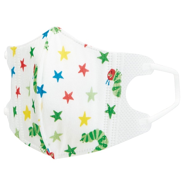 子供立体マスク Sサイズ/25枚入りはらぺこあおむし