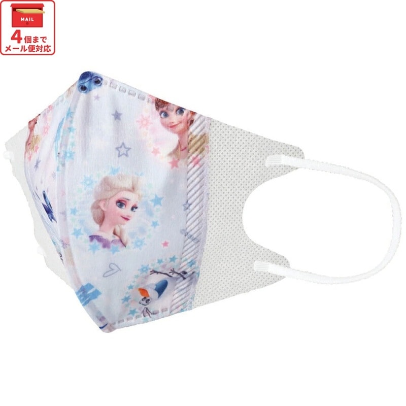 子供立体マスク Mサイズ/7枚入りアナと雪の女王2／MSKS3N_4973307625930