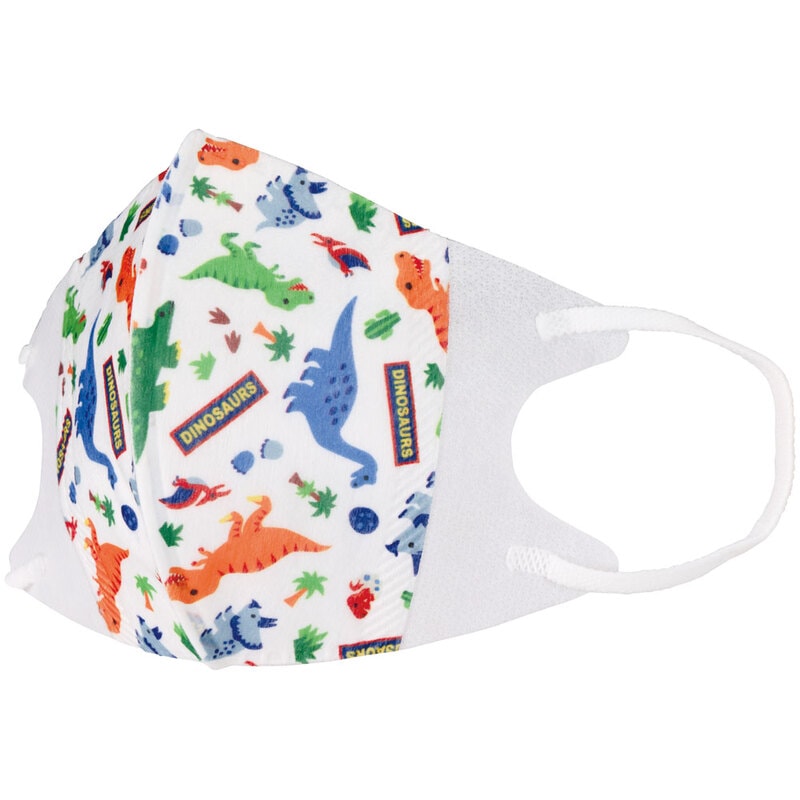 ◎joecool◎　インナーマスク　こどもМ 子供立体マスク Mサイズ/25枚入りディノサウルス