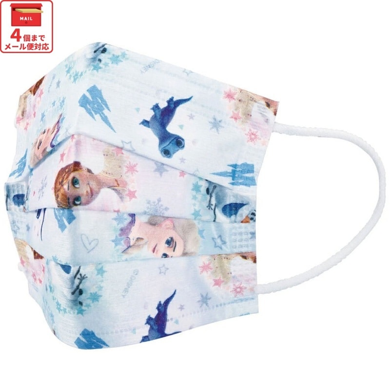 子供プリーツマスク 7枚入り アナと雪の女王2／MSKP3N_4973307625862