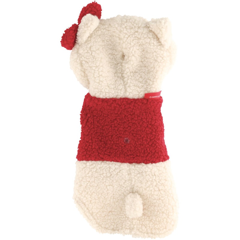 ボアタンク なりきり フード付き Sサイズ 犬 ペット 服 衣装