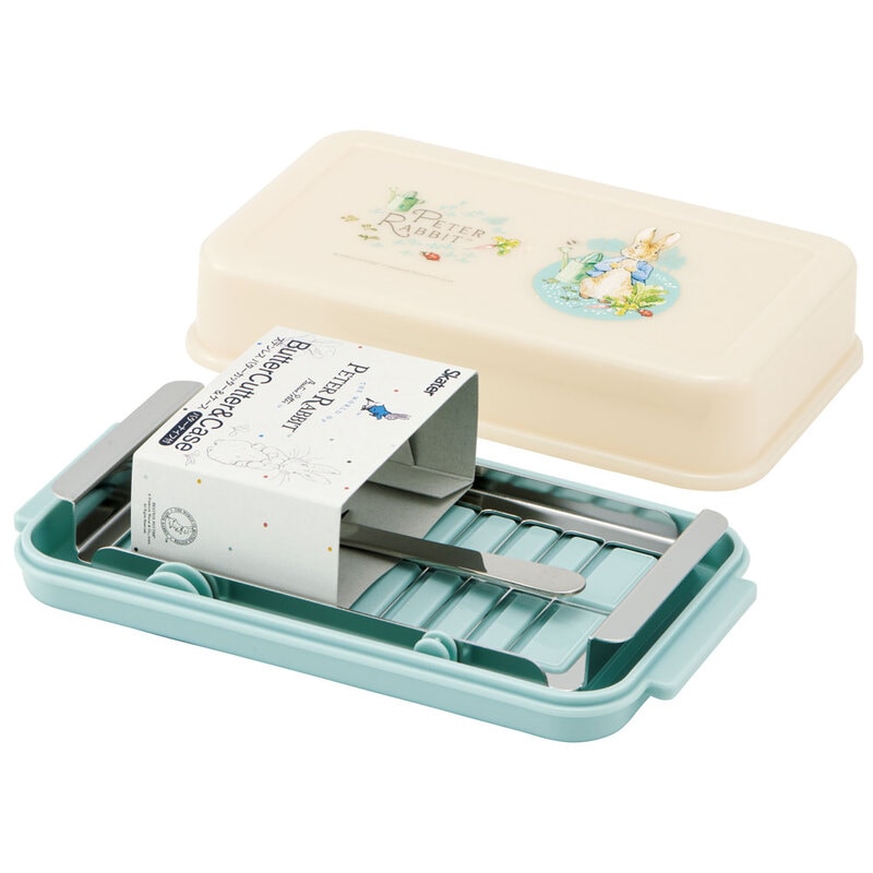 バターカッター＆バターケース(バターナイフ付き) ピーターラビット
